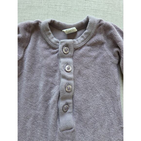 Kate Quinn Organic Cotton Lavender Romper - Picture 2 of 5